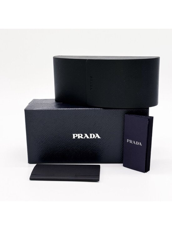 NEW PRADA SUNGLASSES PR09ZS 18S09T TRANSPARENT GRAY UNISEX PR 09ZS 18S09T, SPR 0 main image 6